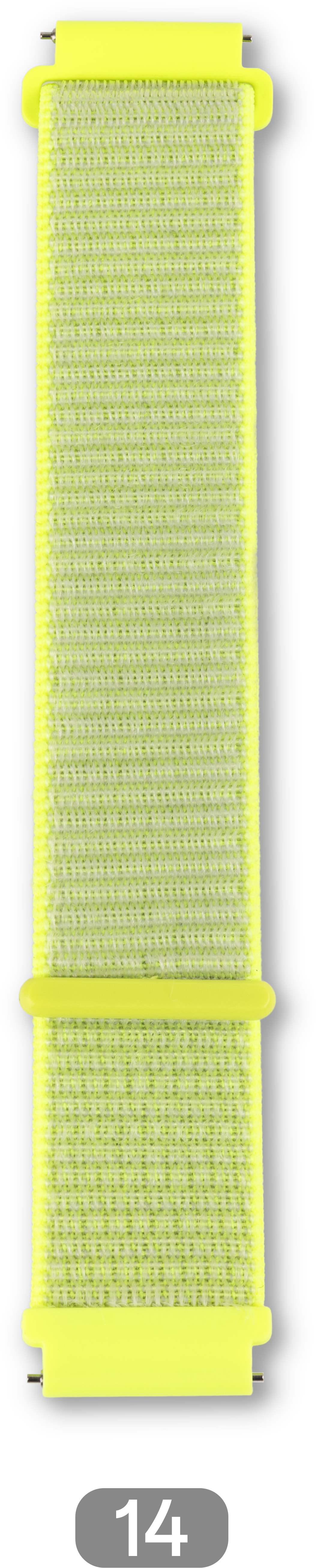 Soft Nylon Sport Strap Replacement band 18mm 20mm 22mm(Rainbow) 15