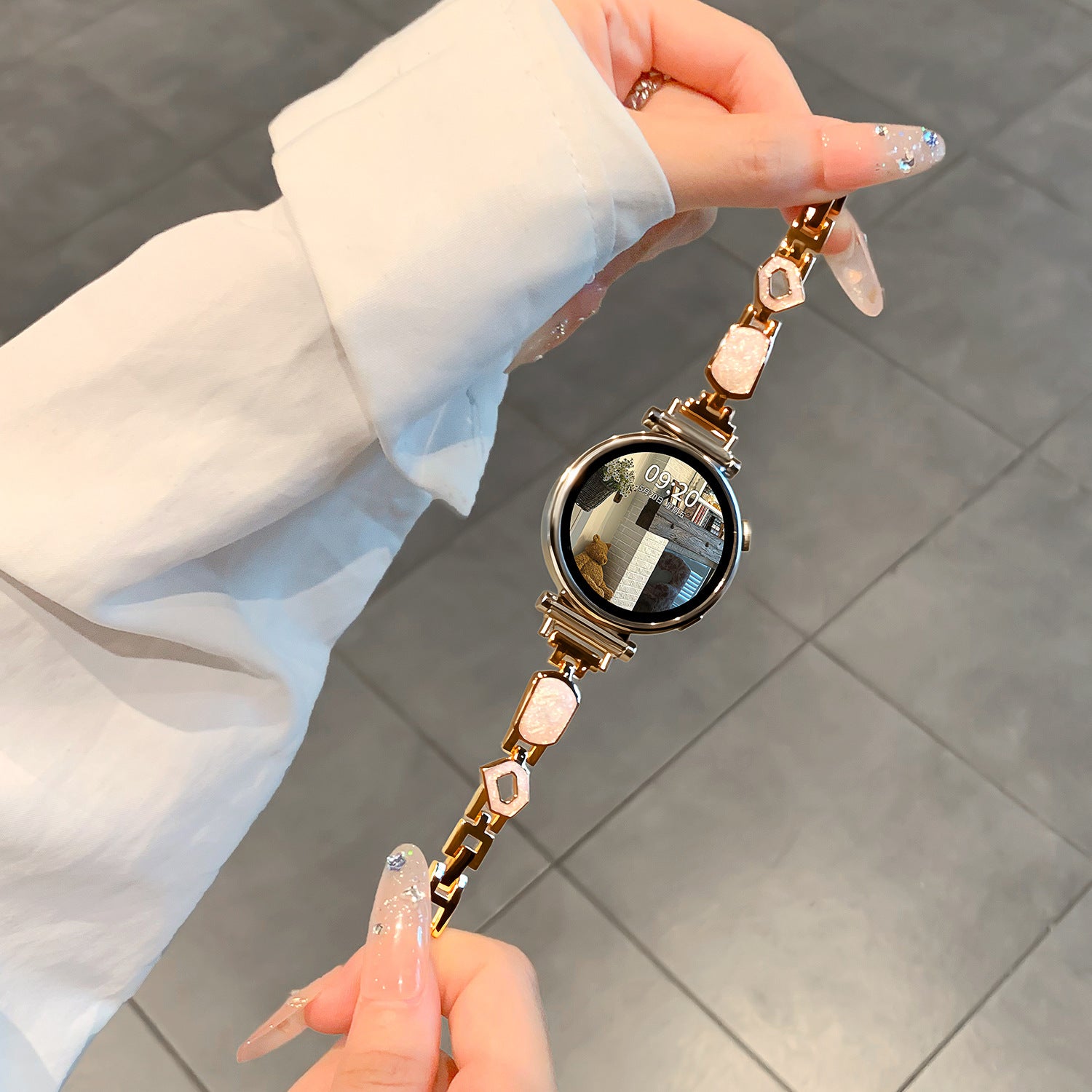 【Band Only】Glitter Gold Sparkle Watch Band