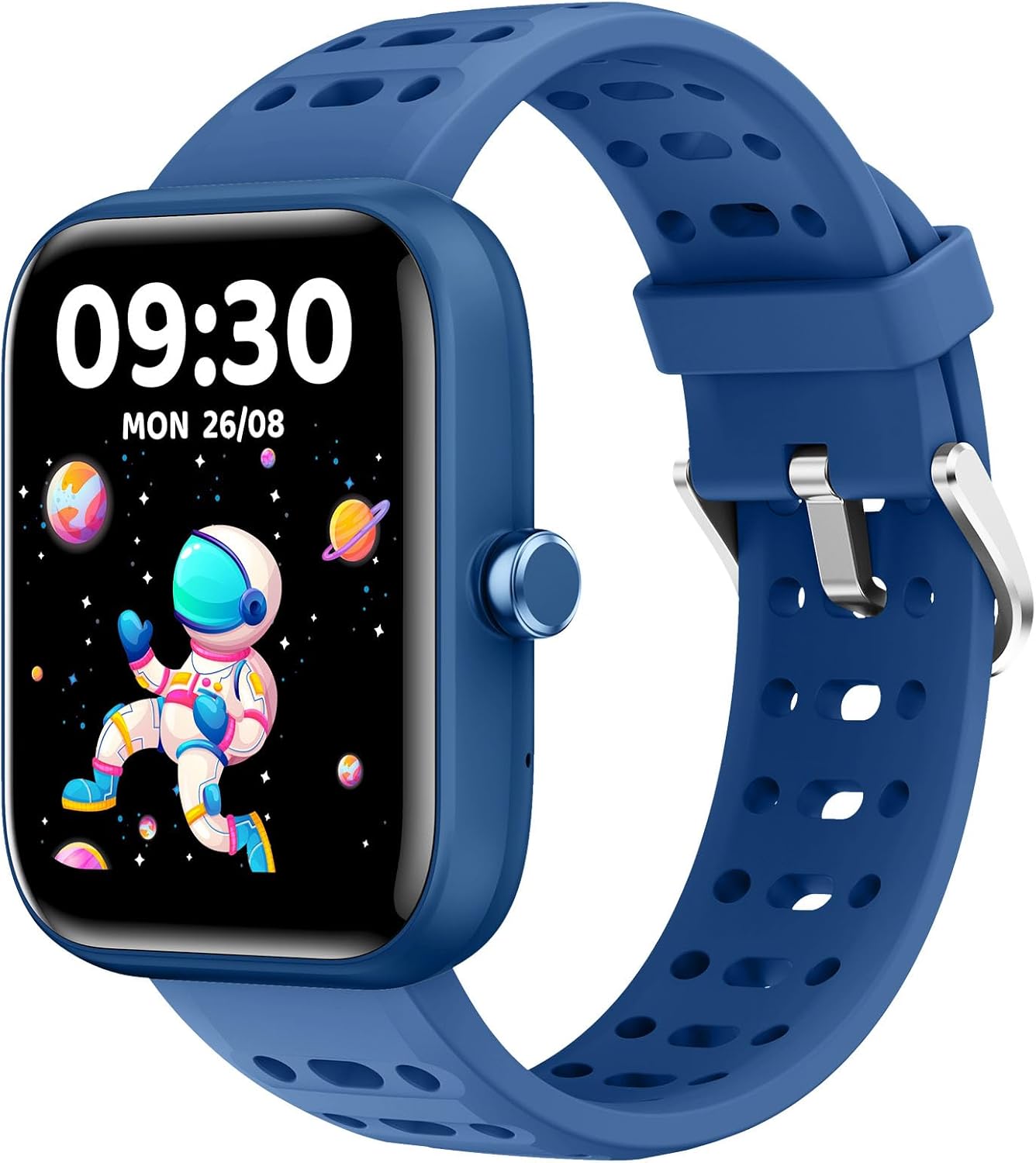 【IDW25C】Kids Smart Watch for Girls, 1.8" DIY Face Fitness Watch Pedometer, Heart Rate Sleep Tracker