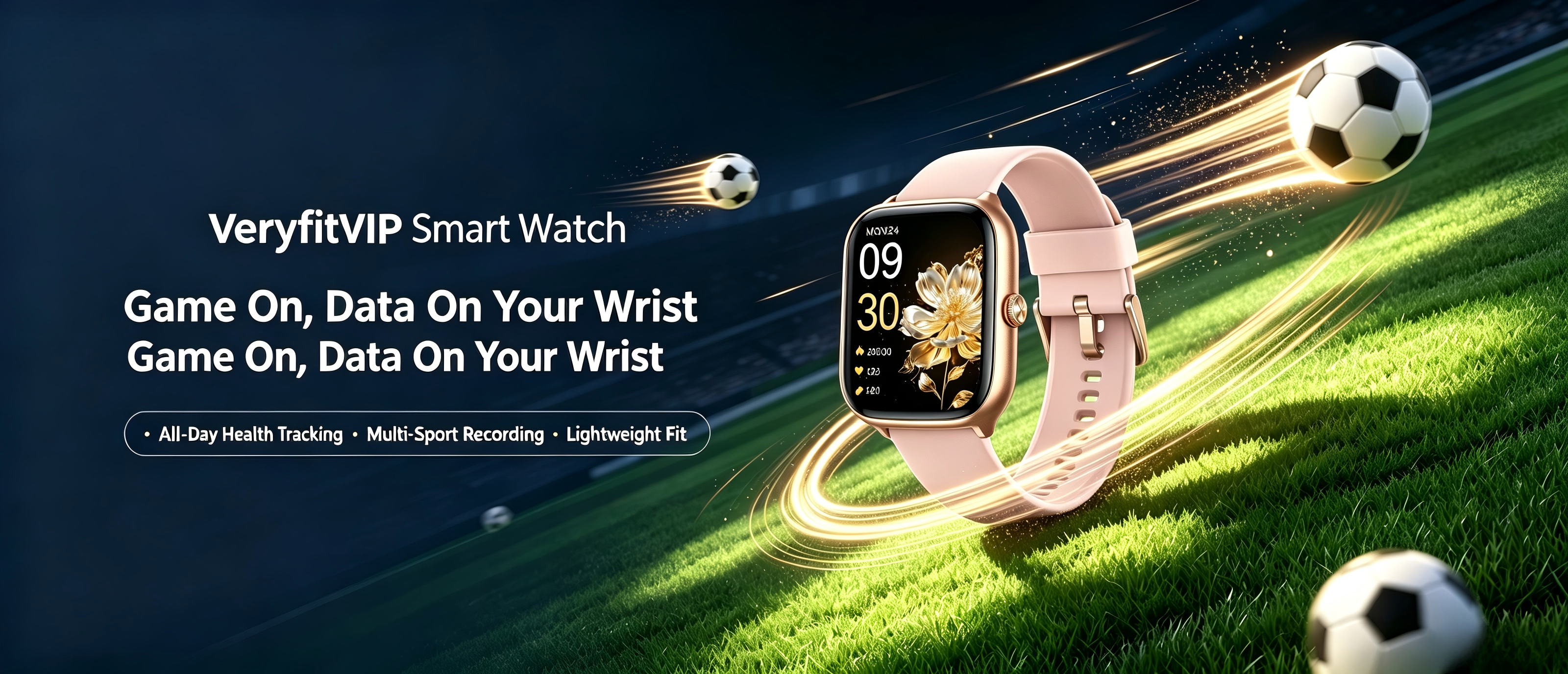 Celebrate World Cup Spirit, Empower Your Health with Our Smart Watch