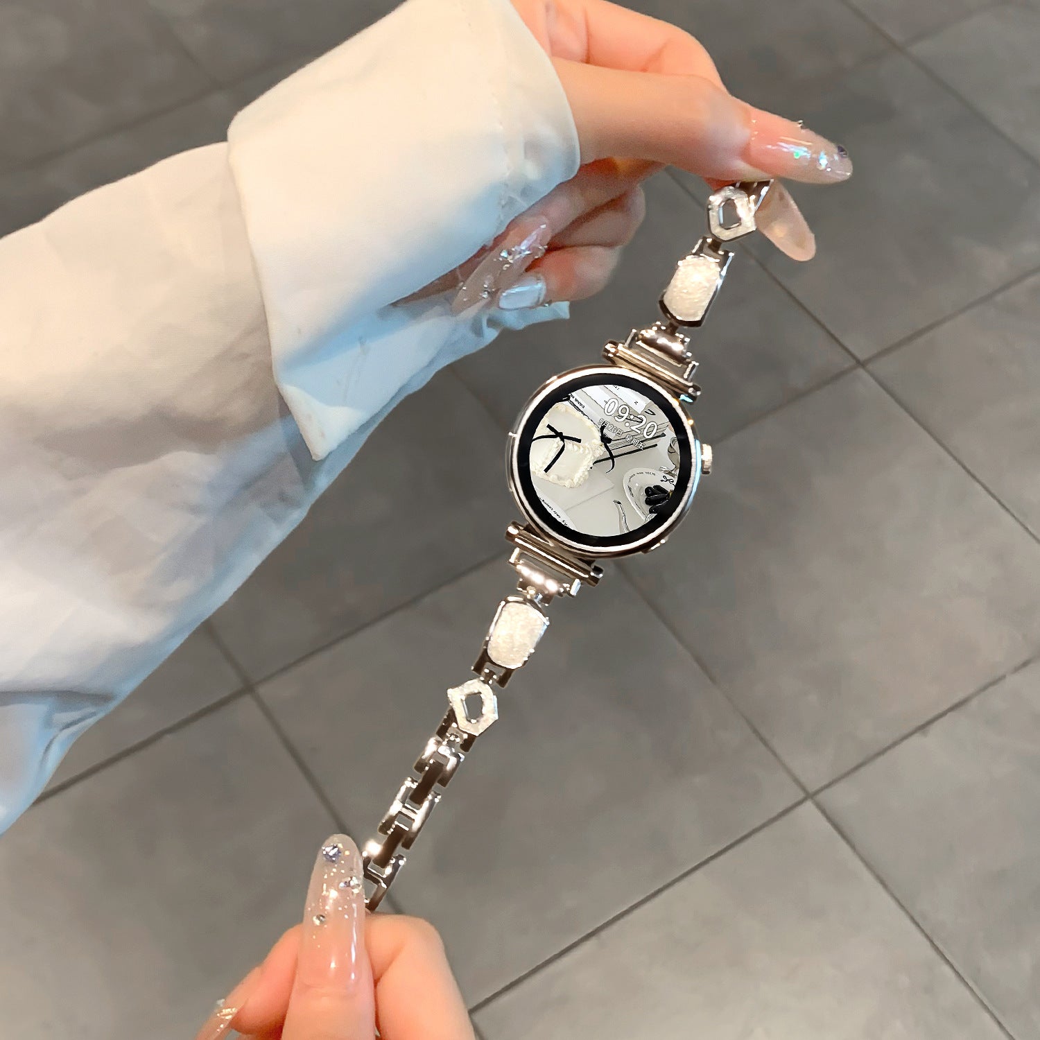 【Band Only】Glitter Gold Sparkle Watch Band 4