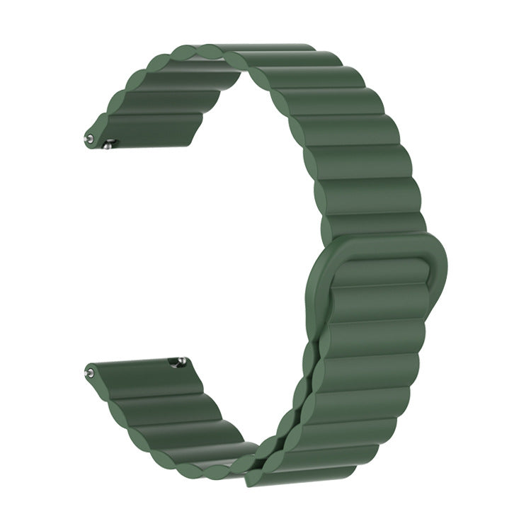 【10 Colors】Silicone Magnetic Watch strap Replacement Band 5