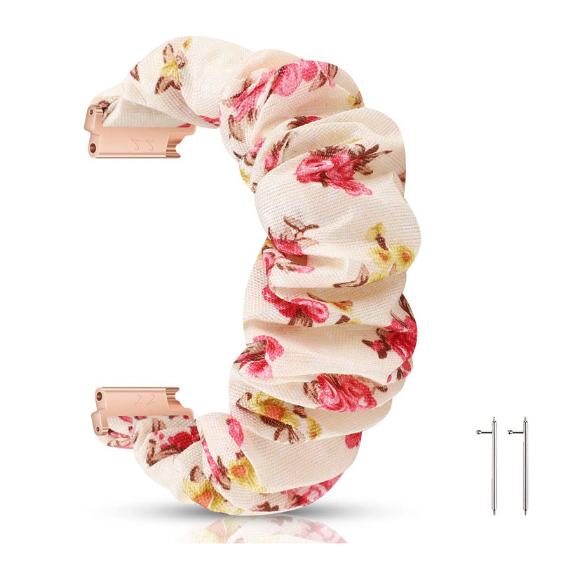 Scrunchie-Style Printed Watch Strap 3