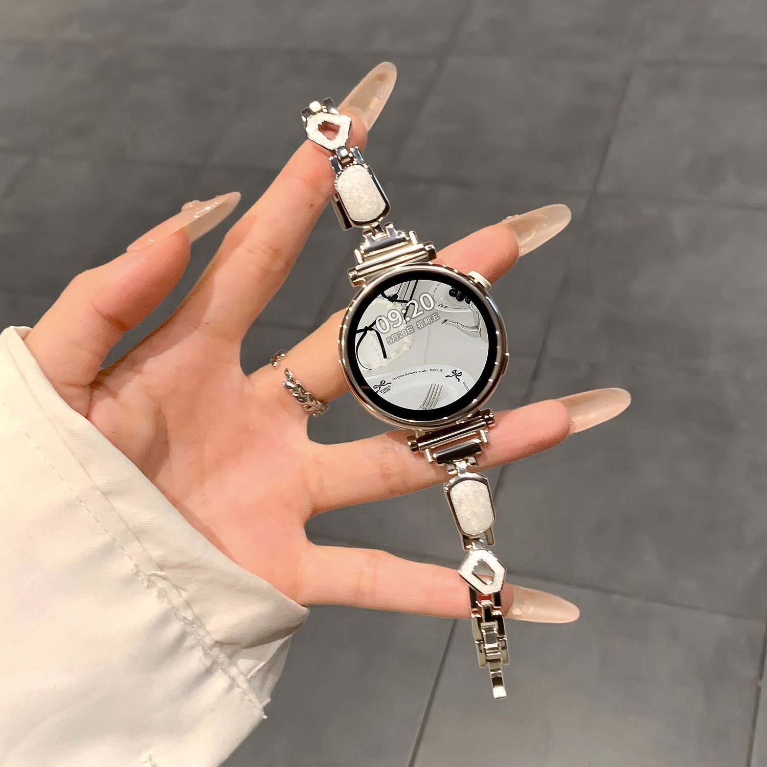 【Band Only】Glitter Gold Sparkle Watch Band 6