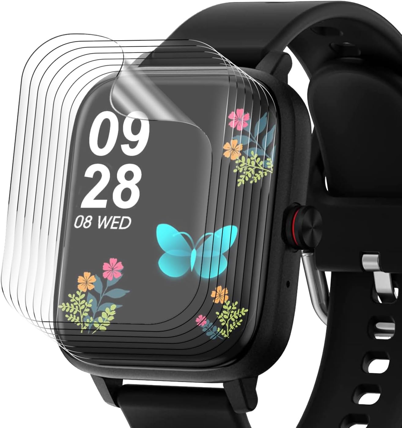 2-Pack 1.8" Smart Watch Screen Protector for ID208Plus/ IDW13 / IDW15/ IDW19 (Free Shipping with Purchase of 2 or More!)