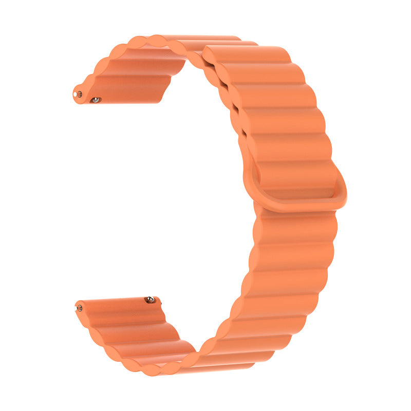 【10 Colors】Silicone Magnetic Watch strap Replacement Band 9
