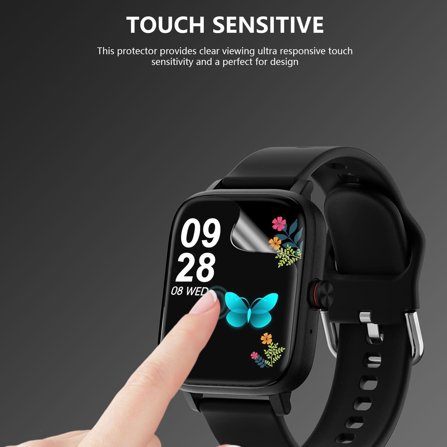 2-Pack 1.8" Smart Watch Screen Protector for ID208Plus/ IDW13 / IDW15/ IDW19 (Free Shipping with Purchase of 2 or More!) 3