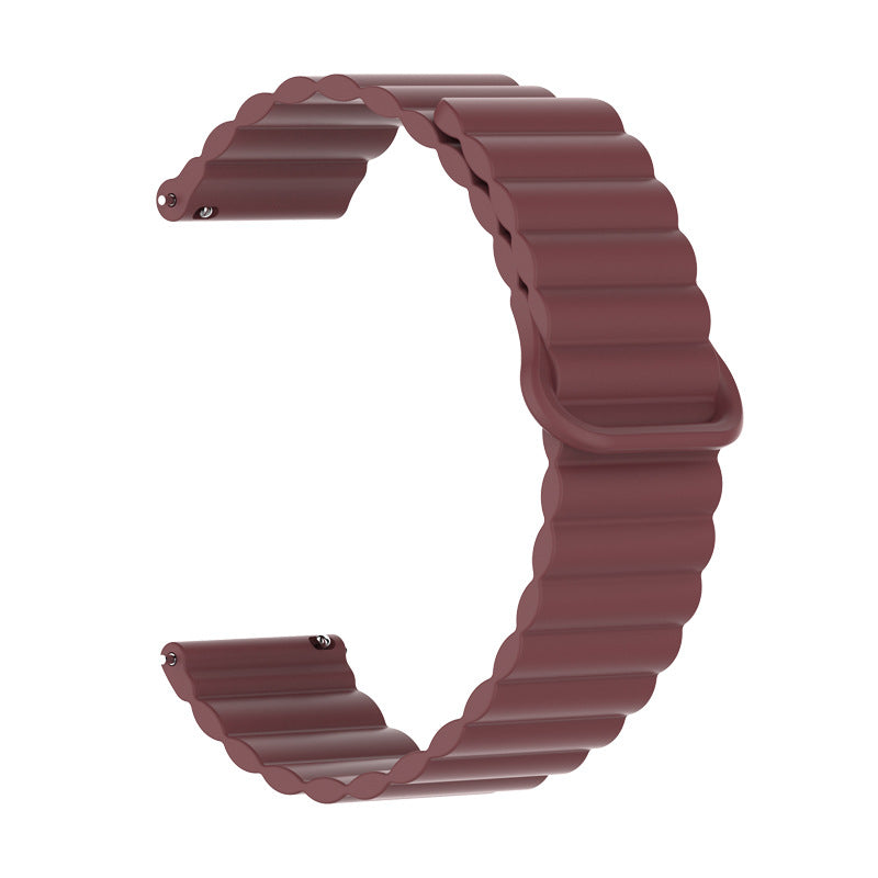 【10 Colors】Silicone Magnetic Watch strap Replacement Band 7