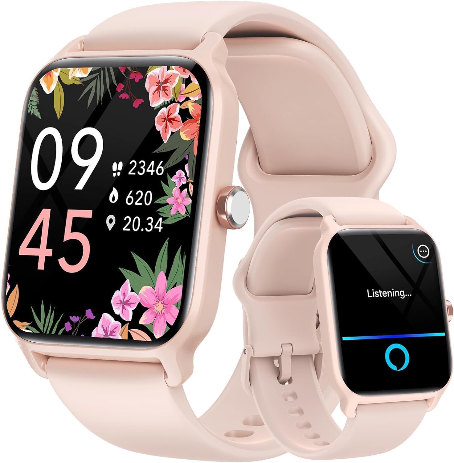 【IDW13】 1.8" IP68 Waterproof Fitness Watch with Bluetooth Call (Answer/Make), Heart Rate/Sleep/SpO2 Monitor 1
