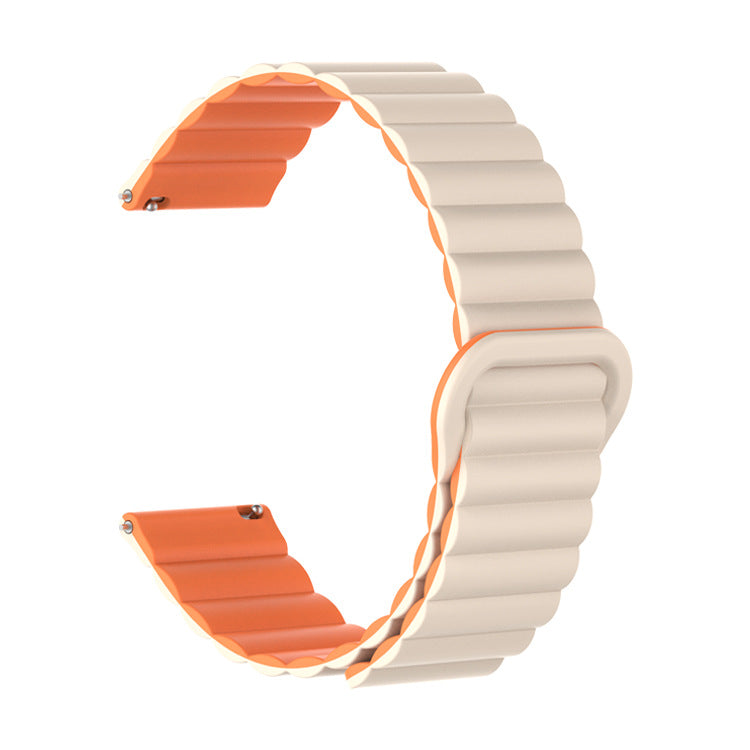 【10 Colors】Silicone Magnetic Watch strap Replacement Band