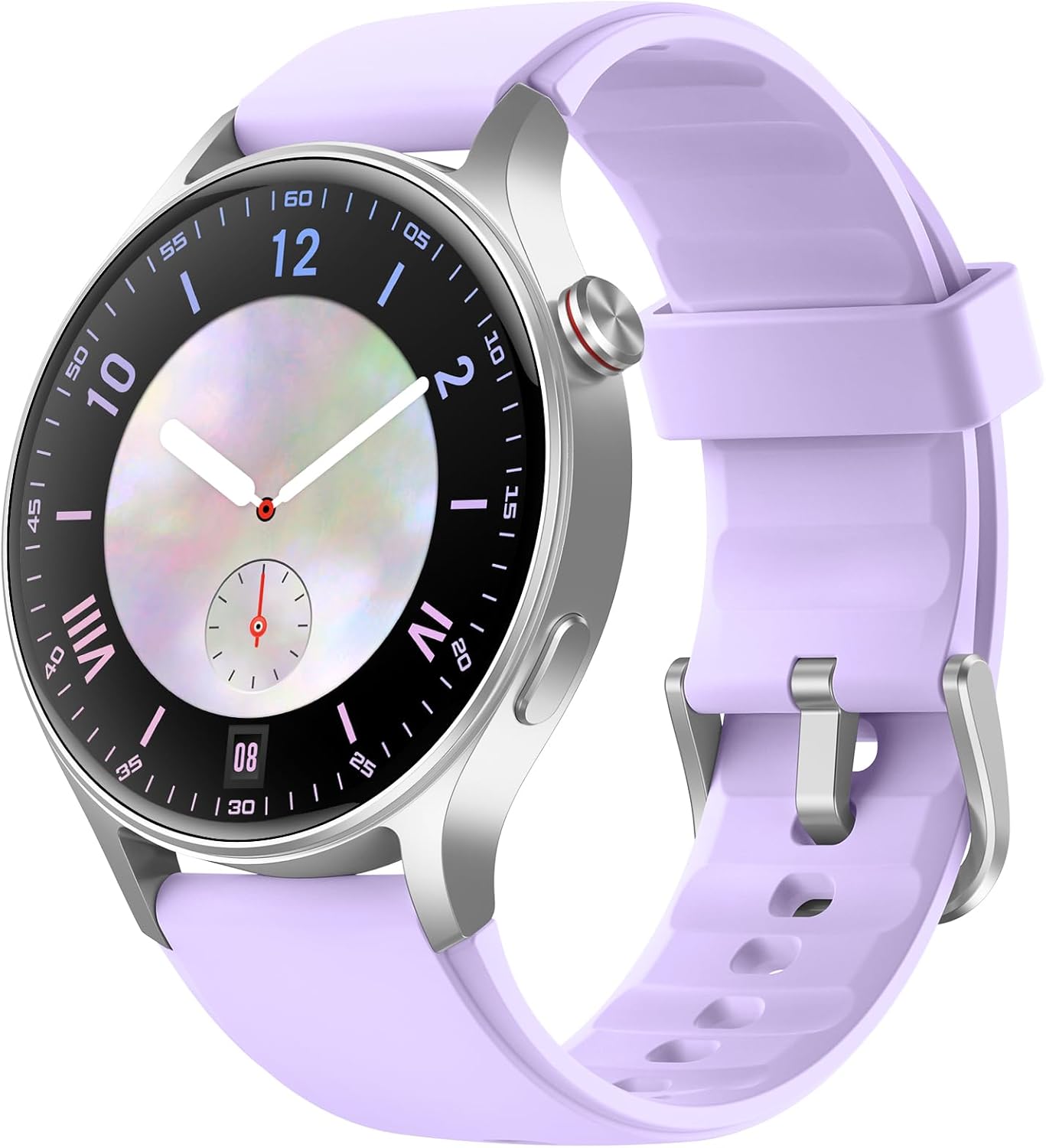 【AR-01】AMOLED Ultra-Clear Screen Activity Trackers with Heart Rate/Sleep/SpO2 Monitor, Smartwatch for iPhone/Android, 110+ Sport Modes 4