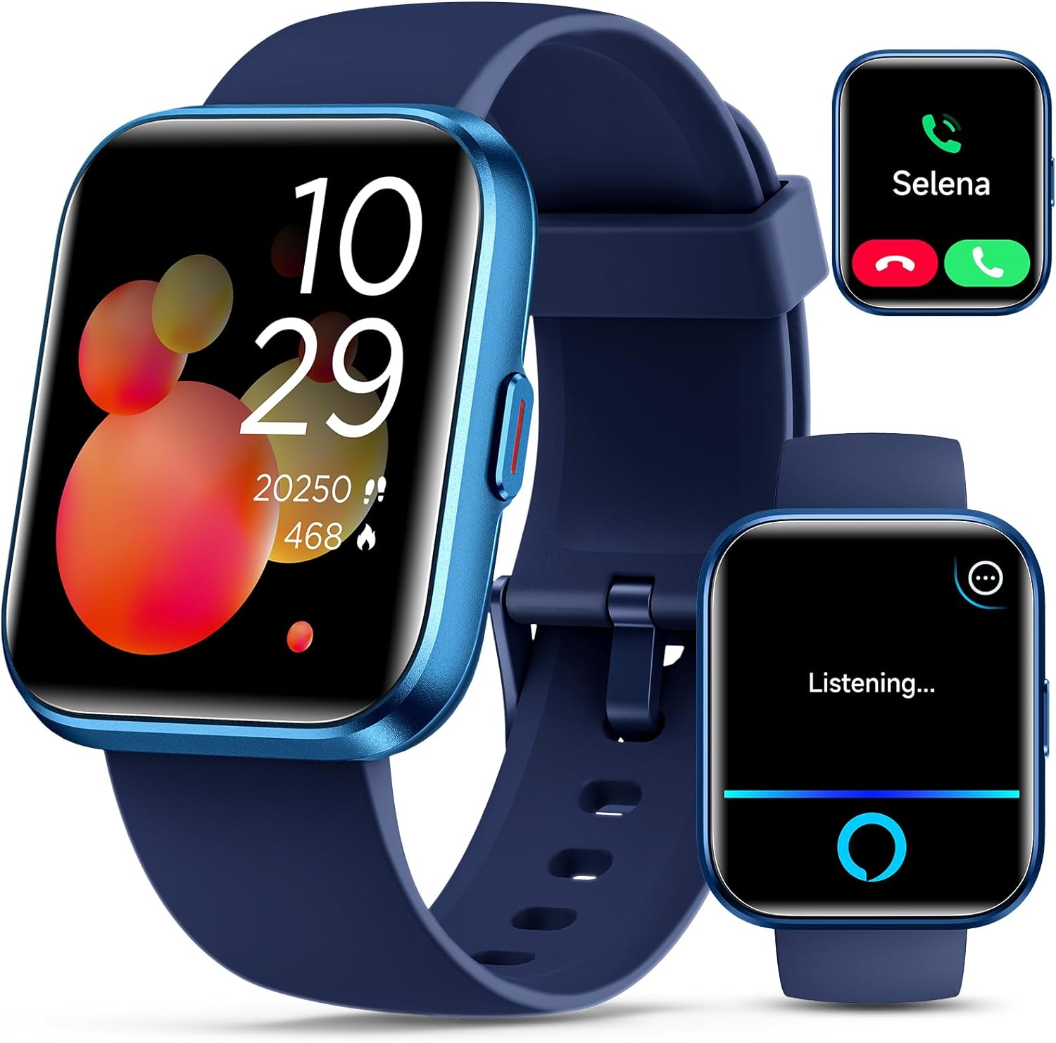 【IDW208】1.8'' Fitness Tracker Watch with Alexa, Call & Notification Alerts, Heart Rate & Sleep Monitor,Waterproof 5